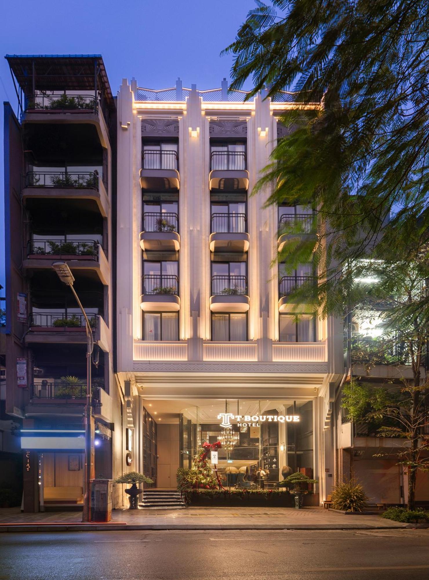 T Boutique Hotel Hanoi Exterior foto
